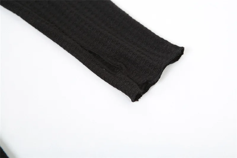 Body Festival Knit Hollow Jumpsuit - Image 9